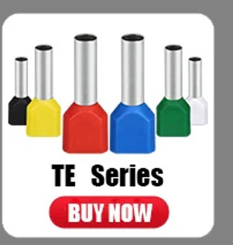 Description Picture 5 of item100Pcs Wire Ferrules End Sleeve Double Cord Terminal Copper Insulated Crimp Splice Terminals Connector TE0508 7508 1008 2508