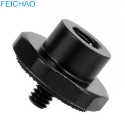 1/4" to 3/8" Male to Female 1/4 to 1/4 or 3/8 to 3/8 Thread Screw Adapter Tripod Plate Screw for Camera Flash Tripod Light Stand