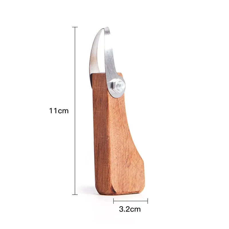 Description Picture 4 of itemPottery Ceramic Tool Trimming Knife Single Head Ring Scraper DIY Clay Sculpture Carving Texture Scraping Forming Tool