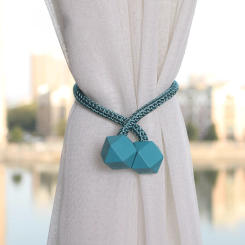 Magnetic Polyester Curtain Tieback Holder Hooks Ball Buckle Clip Home Decor Tie Back Hot fashion Accessories