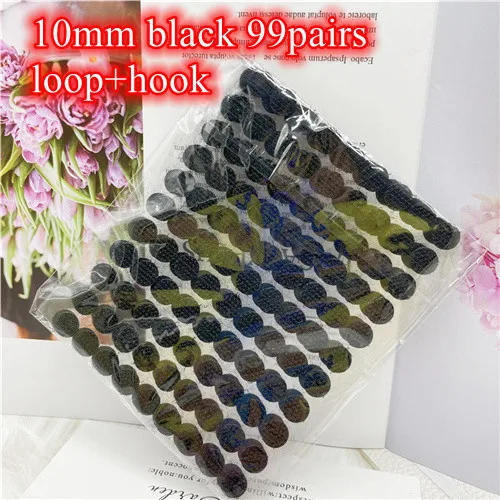 Description Picture 2 of itemWholesale 10 packs Self Adhesive Fastener Tape Dots 10/15/20/25/30mm 20*25/20*45mm Strong Glue Dot Sticker Coin Hook Loop Tape