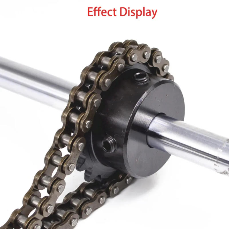 Description Picture 5 of item1Pcs 1.5Meters 06B-1 Roller Chain Pitch 9.525mm Carbon Steel Industrial Transmission Chain/Chain Connector