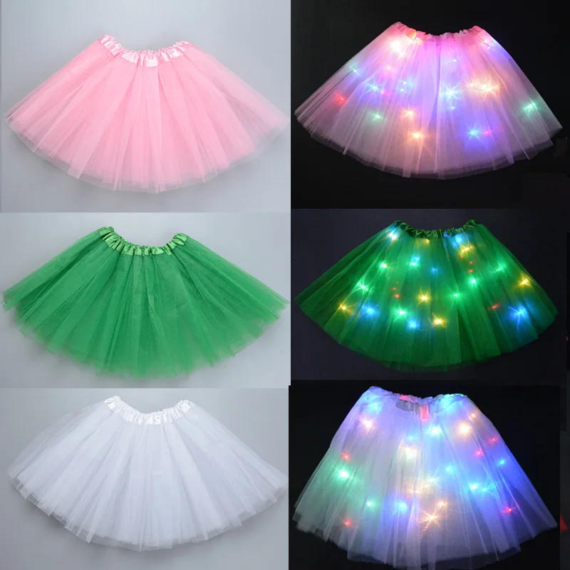 Description Picture 6 of itemWomen Girl LED Skirt Glow Light Up Tutu Tree Headband Gift Fairy Party Birthday Costume Navidad Wedding Festival Christmas