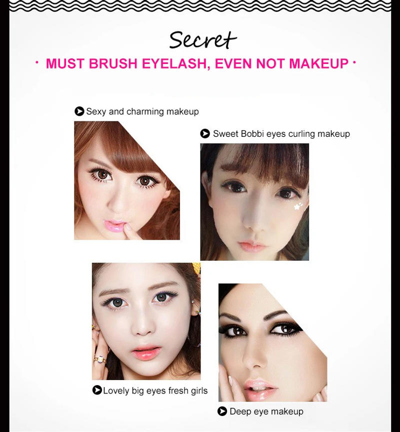 Description Picture 5 of itemSilk Mascara 1+1 4D Fiber Cosmetics 3D Mascara Eyelashes Lengthening Full Professional Makeup Eyelash False Eyelashes