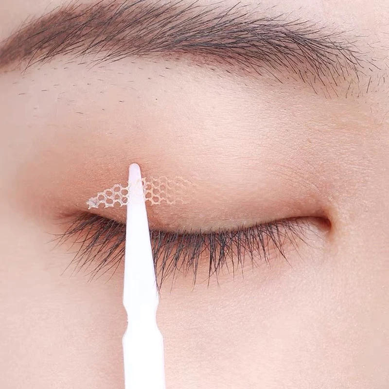 Description Picture 5 of item120pcs/bag Invisible Eyelid Sticker Lace Eye Lift Strips Double Eyelid Tape Adhesive Stickers Eye Tape Tools Lash Tape Makeup
