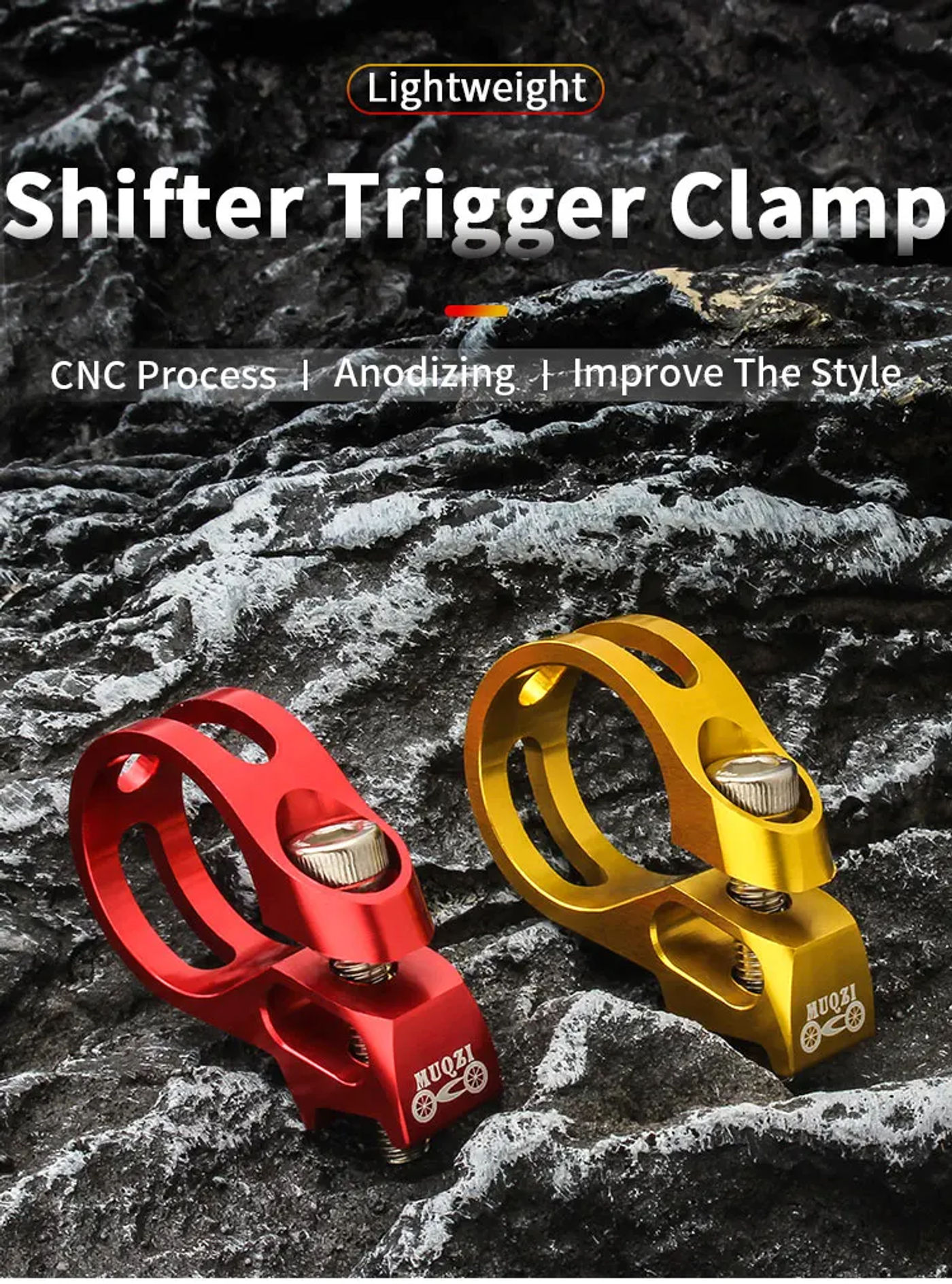 Description Picture 2 of itemMUQZI Bike Shifter Clamp 22.2mm Bicycle Trigger Clamp for Sram X7 X9 X0 XX XO1 XX1