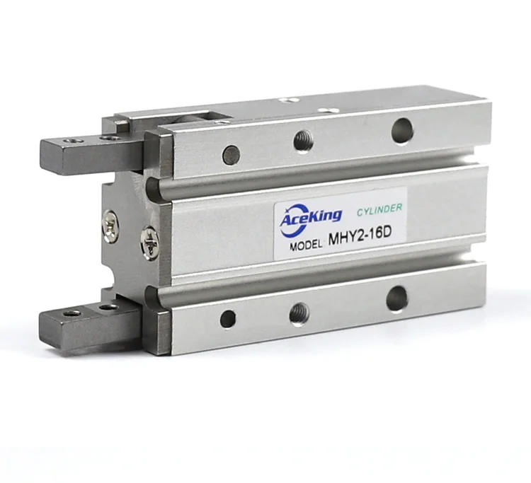 Description Picture 5 of itemPneumatic Finger Cylinder with 180-degree Opening Air Lock Jaw MHY2-10d MHY2-16d MHY2-20d MHY2-25d