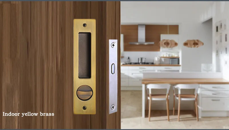 Description Picture 5 of itemTOP KNORR Door Lock Sliding Door Lock Handle Zinc Alloy Single Hook Lock Body With Key Universal Bathroom Sliding Door Lock