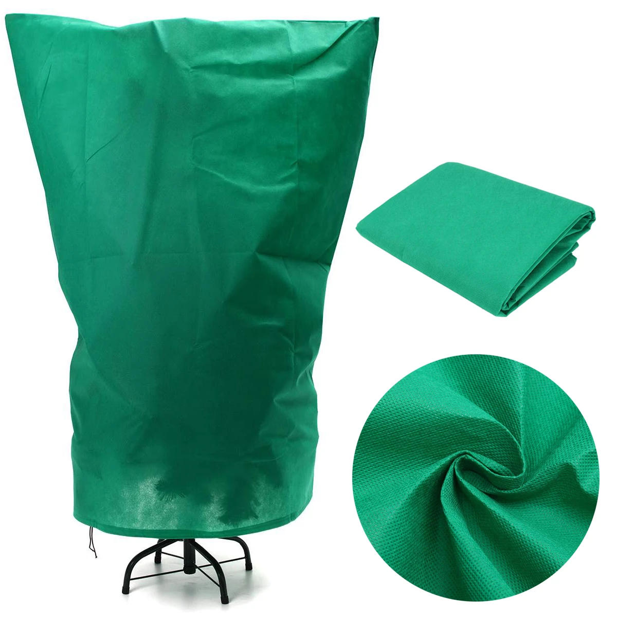 Description Picture 5 of item1pc Warm Color Winter Plant Warm Cover Non-woven Plant Anti Freezing Bag In Winter Outdoor Yard Vegetation Anti-Frost Bag