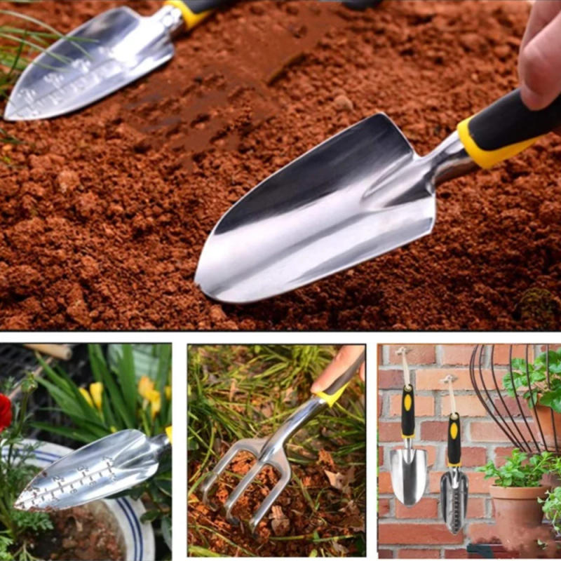 Description Picture 6 of itemAIVY Garden Tool Aluminum Gardening Hand Tools - Garden Trowel - Hand Shovel - Tilling Hand Rake