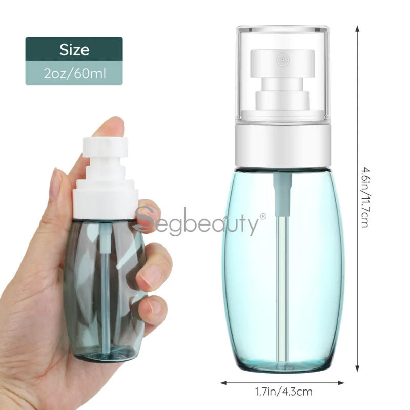 Description Picture 6 of itemSegbeauty 3pcs Continuous Fine Mist Spray Bottle 30ml/60ml/100ml Plastic Sprayer Bottle Airplane Travel Perfume Water Containers