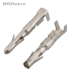 20/50/100/200Pcs 2.3mm Automotive Brass Electrical Wiring Terminal Tin Plated Male Female Plug Round Pin DJ212A-2.3A DJ222A-2.3A