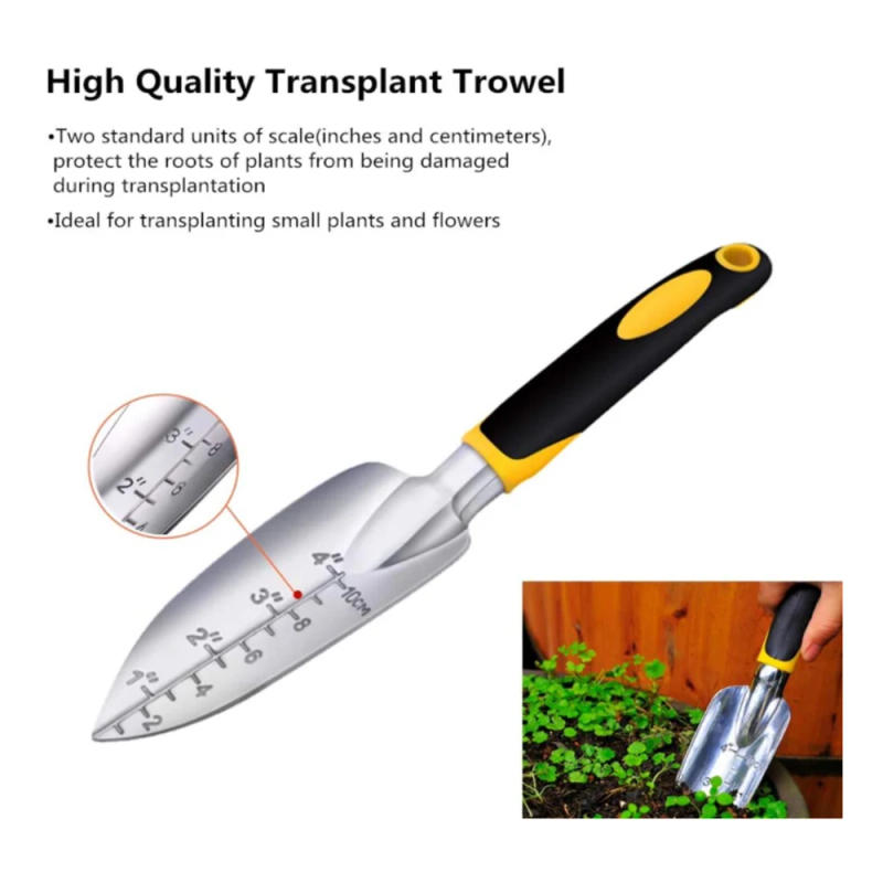 Description Picture 2 of itemAIVY Garden Tool Aluminum Gardening Hand Tools - Garden Trowel - Hand Shovel - Tilling Hand Rake
