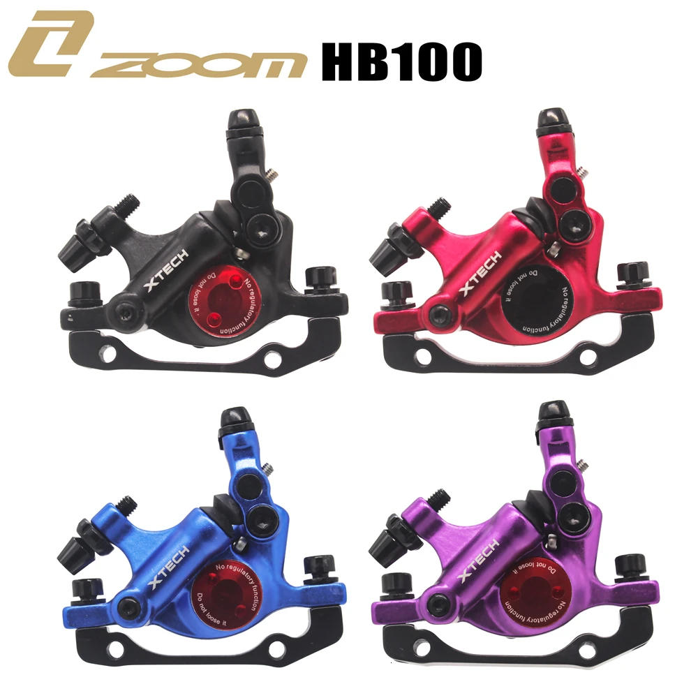 Description Picture 2 of itemZOOM XTECH HB100 MTB Hydraulic Disc Calipers Front and Rear Rotor G3 160/180MM MT200 M315 160mm Rotor Hydraulic Brakes for Bikes