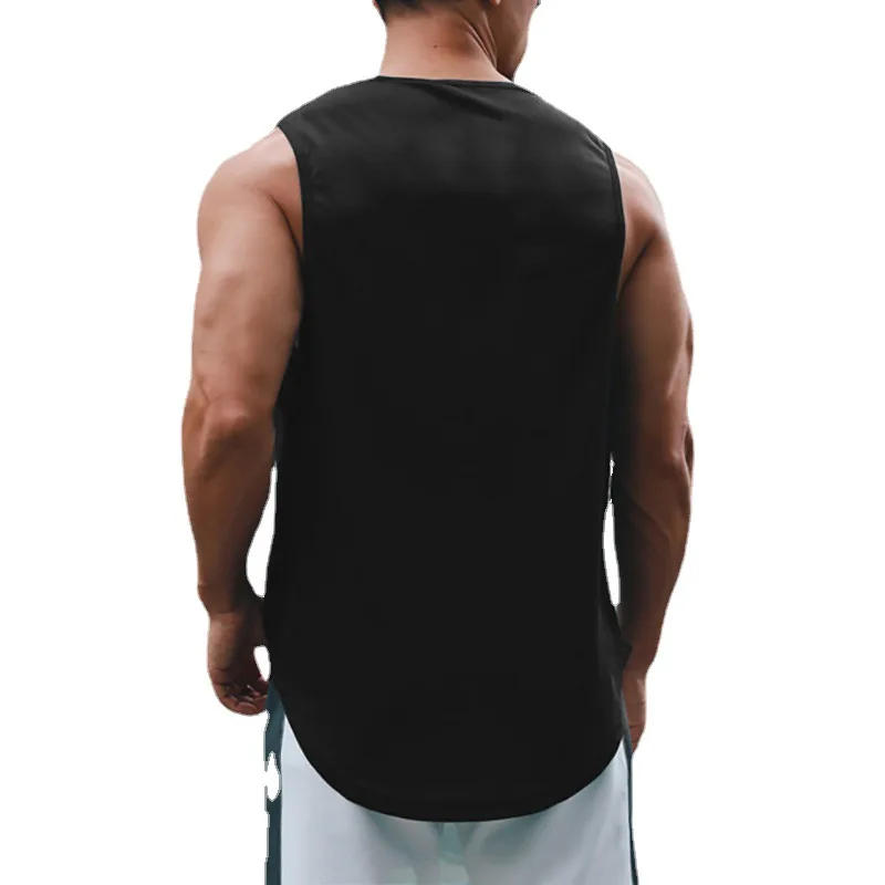 Description Picture 3 of itemSummer New Brand Men's Quick-drying Mesh Gym Sports Fashion Breathable Workout Printed Vest 6 Colors