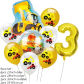 9pcs number 3 set