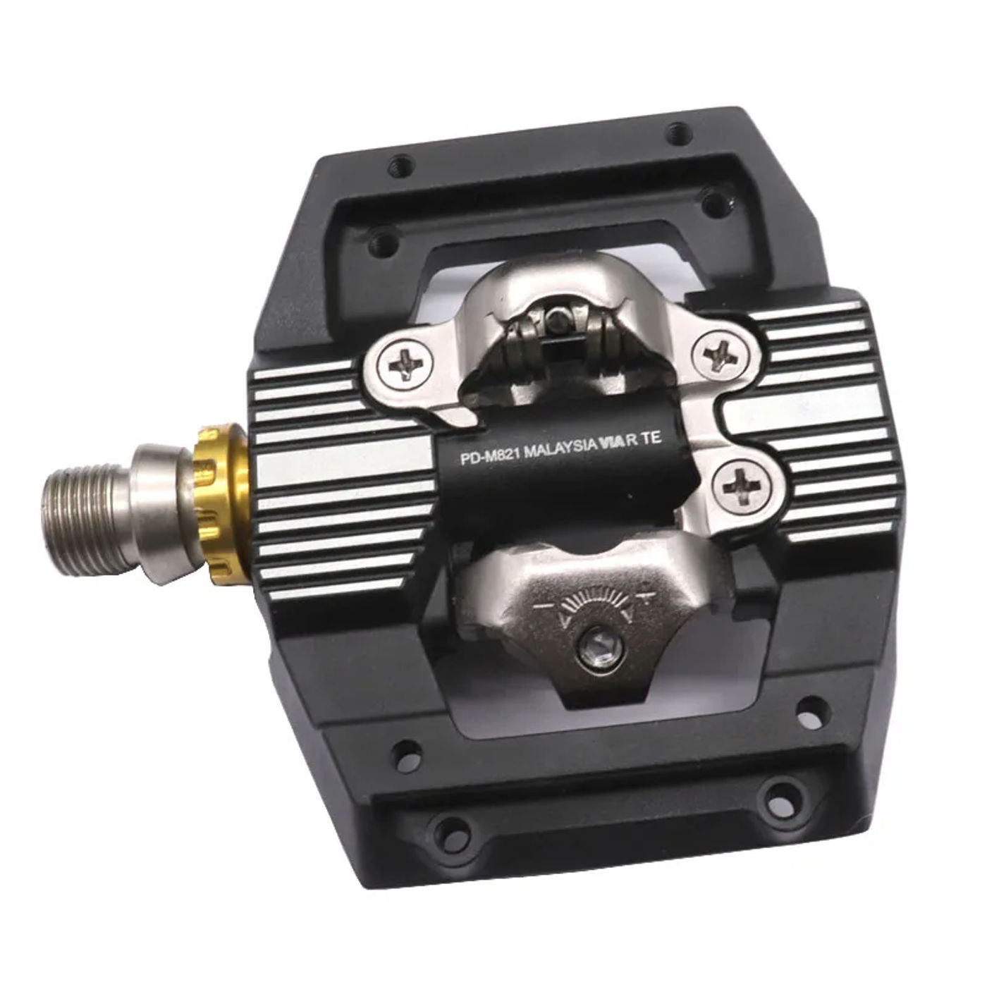 Description Picture 6 of itemSHIMANO SAINT PD M821 SPD Pedal XC/DH Downhill Enduro SPD Mountain Bike Pedals incl SM-SH51 Cleats spacer Original Box