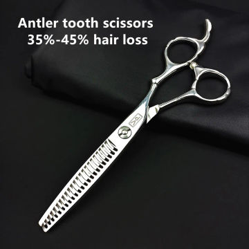 6 inch VP Japan 440C Professional Hairdressing Barber Scissors Set Salon Barber Flat Scissors Thinning Antlers Fishbone Scissors