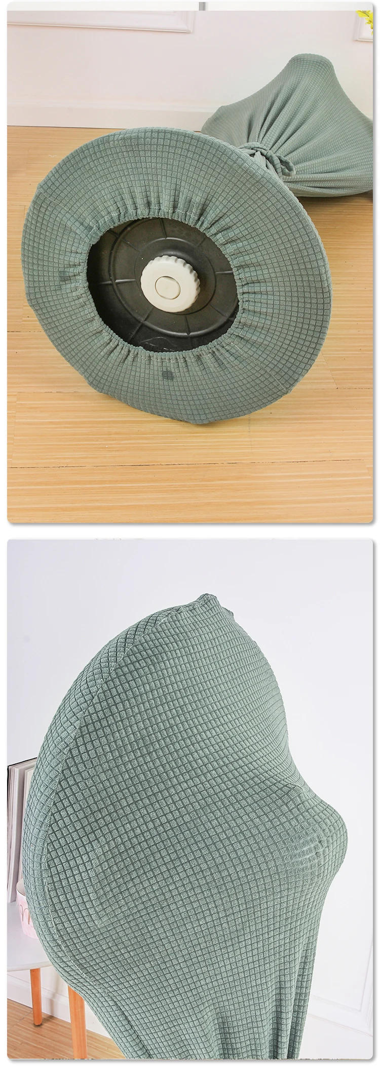 Description Picture 6 of itemElastic All-inclusive Floor Fan Cover Household Hanging Ironing Machine Dust Cover Elastic Fabric Electric Fan Cover Universal