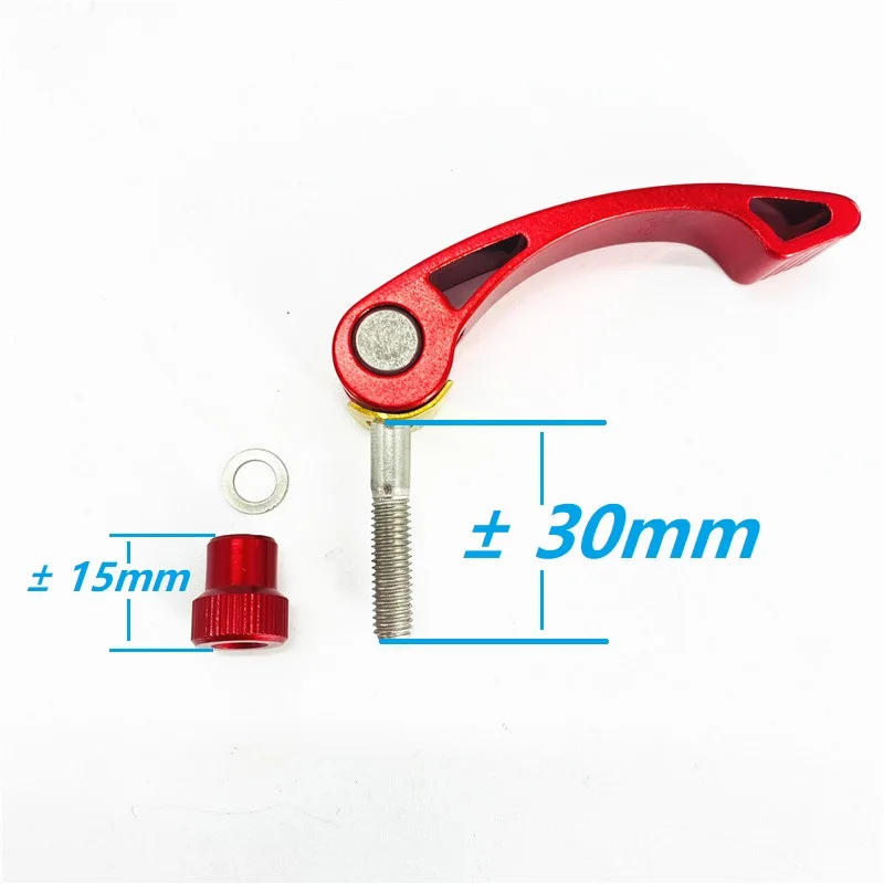 Description Picture 4 of itemElectric Folding Bicycle Stem Quick Release Lever Aluminum Alloy Folding Stem Quick Release Buckle Handlebar Fixed Lever