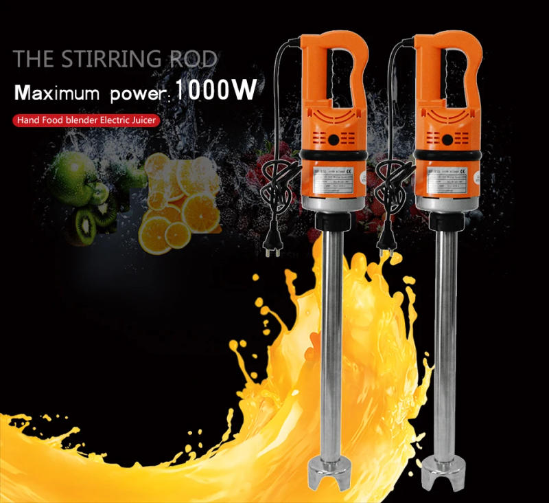 Description Picture 2 of itemXEOLEO Commercial Hand blender 1000W Heavy duty Stick bar Immersion Blender Stirrer machine Mashing machine for Soup smoothie