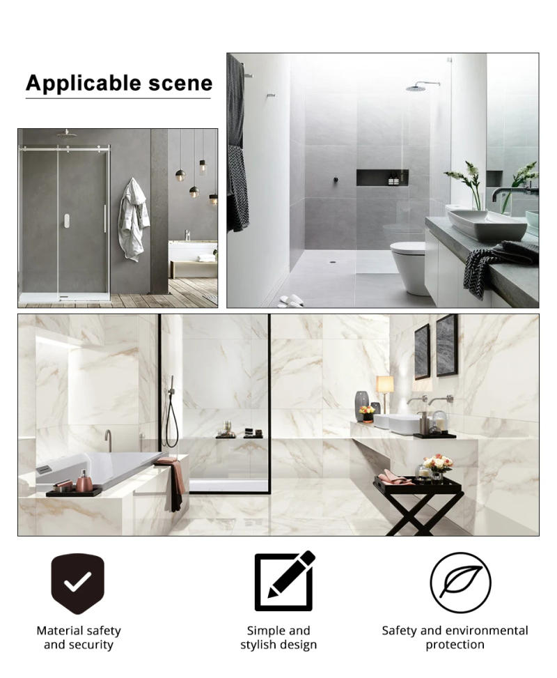 Description Picture 5 of itemHot And Cold Bathtub Faucet Waterfall Mixer Tap Bagnolux Black Brass Spout With Hand Shower Head Unique Design Three-Switch