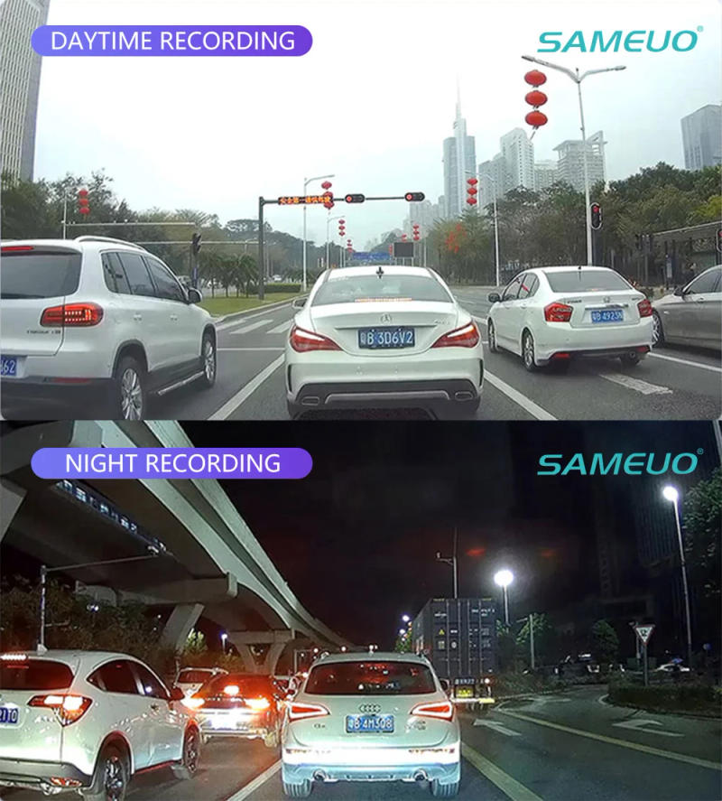 Description Picture 6 of itemCar Dvr Mirror Camera Dash Cam Front and Rear Video Recorder 4.3inch Night Vision View Reverse Auto Recording Car Camera Dashcam