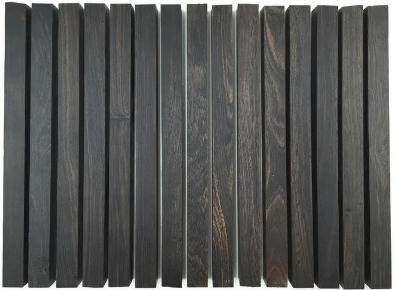 Description Picture 6 of itemDiy Ebony Wood Unfinished Wood Mahogany East African Ebony Red Sandalwood Wood Slices Wooden Pieces for Craft Wood Decoration