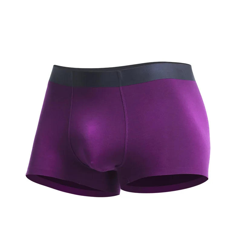 Description Picture 5 of itemEXILIENS New Men Underwear Boxer Para Hombre Solid Modal Mens Boxers Cuecas Masculina Boxershorts Man Panties Size L-3XL 010701