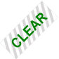 Green on Clear