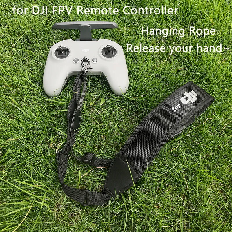 Description Picture 2 of itemfor DJI FPV Remote Controller Strap Sling Neck Adjustable Transmitter Lanyard Hanging Strap for DJI AVATA Drone Accessories Kit