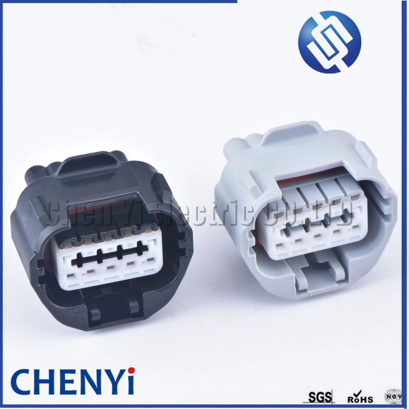 Description Picture 4 of item10 Pin 1.2mm female Automotive waterproof connector Harness Transmission plug MG643385-4 643385-4 For Nissan Infiniti