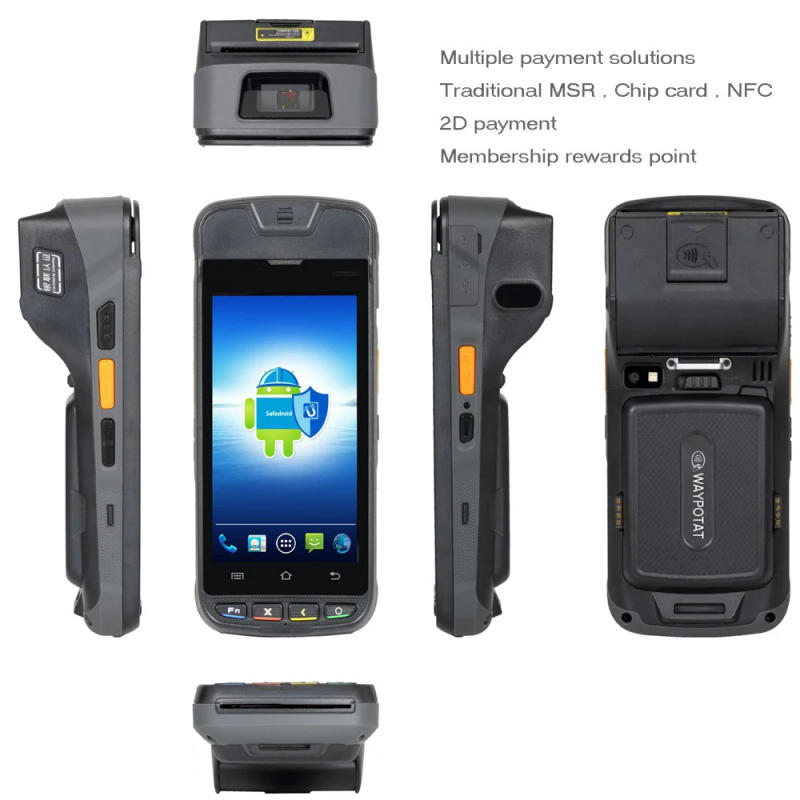 Description Picture 3 of itemUrovo i9000S All In One Android 8.1 Smart POS Payment Terminal With 2'' Thermal Printer MSR IC NFC 4G Camera 16GB ROM
