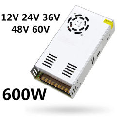 Switching Power Supply DC 12V 24V 36V 48V 60V Transformer 600W 10A 12.5A 13.8A 25A 50A Adapter Converter Source for LED Strip