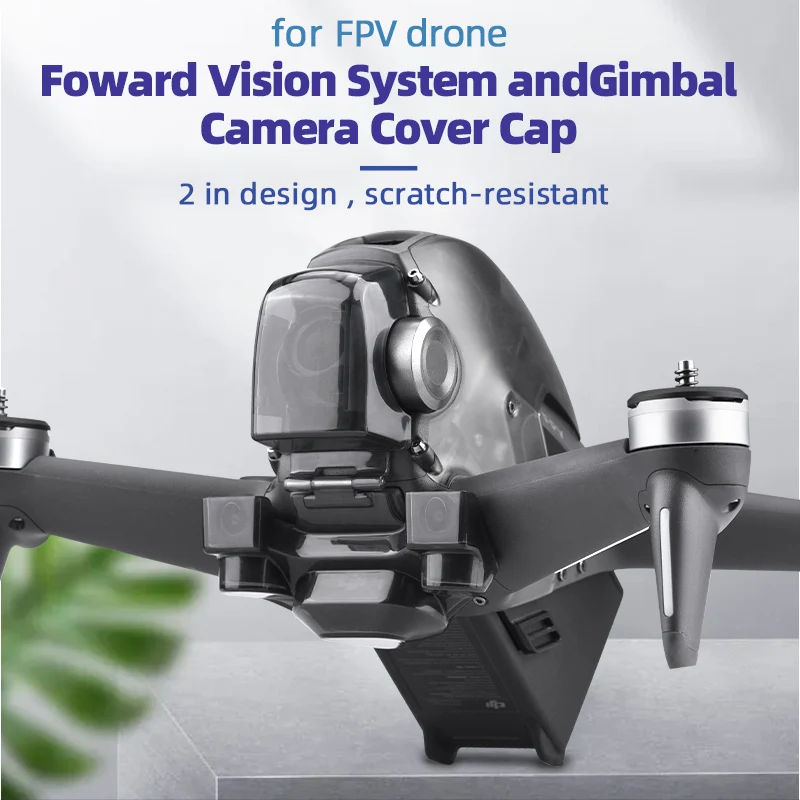 Description Picture 3 of itemLens Down-view Integrated Cover For DJI FPV Combo Gimbal Camera Fixed Protector Down Visual Lens Cap for DJI FPV Accessories