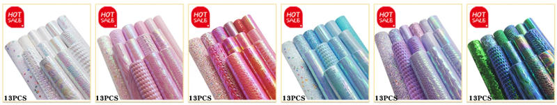 Description Picture 2 of item22*30cm Faux Leather Sheets Chunky Glitter Fabric Shiny Gold A4 Synthetic Faux Hairbow Fabric DIY Accessories Synthetic Leather