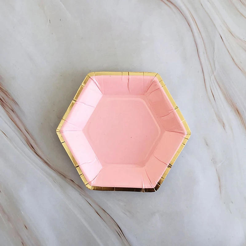 Description Picture 4 of item4inch Mini Plate Party Disposable Tableware Solid color Paper Plates Birthday Party Wedding Cake Decor Supplies Small Plates