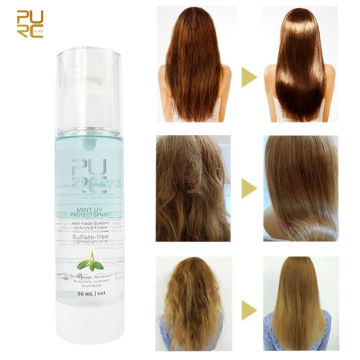 PURC 2021 New Hair Smoothing Spray Hair Care Sulfate-Free Protect Damage Frizzy Hair Oil Hair and Scalp Treatments 50ml