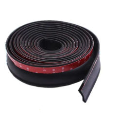 1M Garage Door Bottom Seal Weather Stripping Self-adhesion Rubber Sealing Strip Replacement Roller Shutter Car Door Hardware