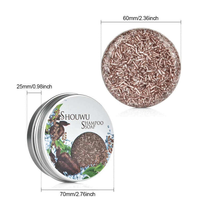 Description Picture 5 of itemSoap Hair Darkening Shampoo Bar Repair Gray White Hair Color Dye Face Hair Body Shampoo 55g Natural Organic Hair Conditioner