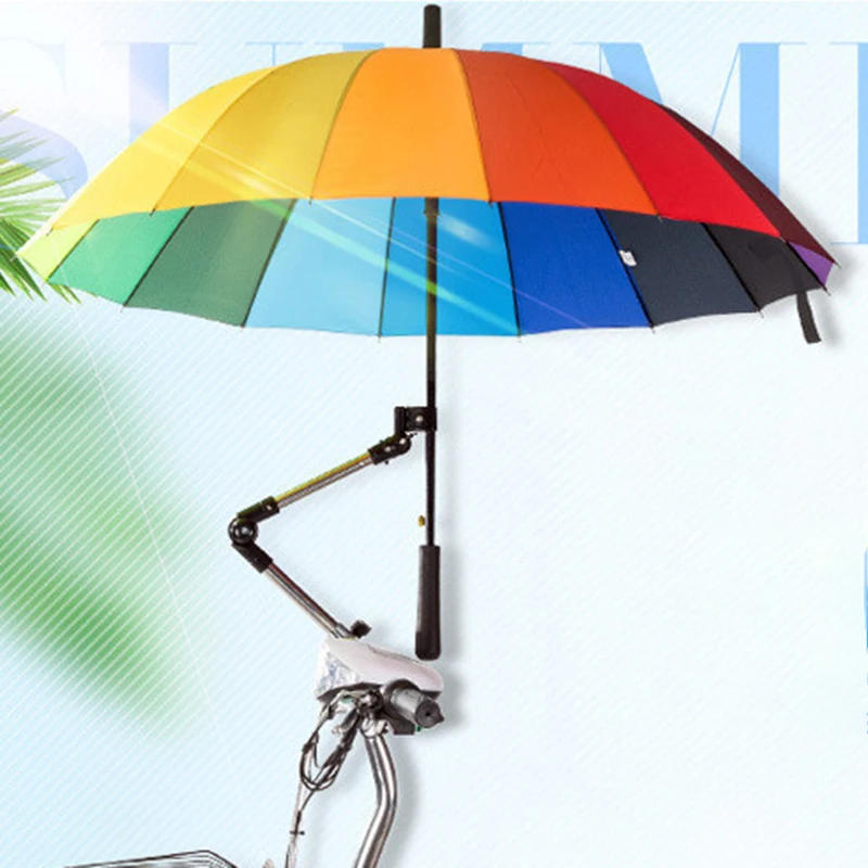 Description Picture 6 of itemAdjustable Mount Stand Baby Stroller Accessories Baby Stroller Umbrella Holder Multiused Wheelchair Parasol Shelf Bike Connector
