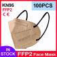 Gold 100PCS