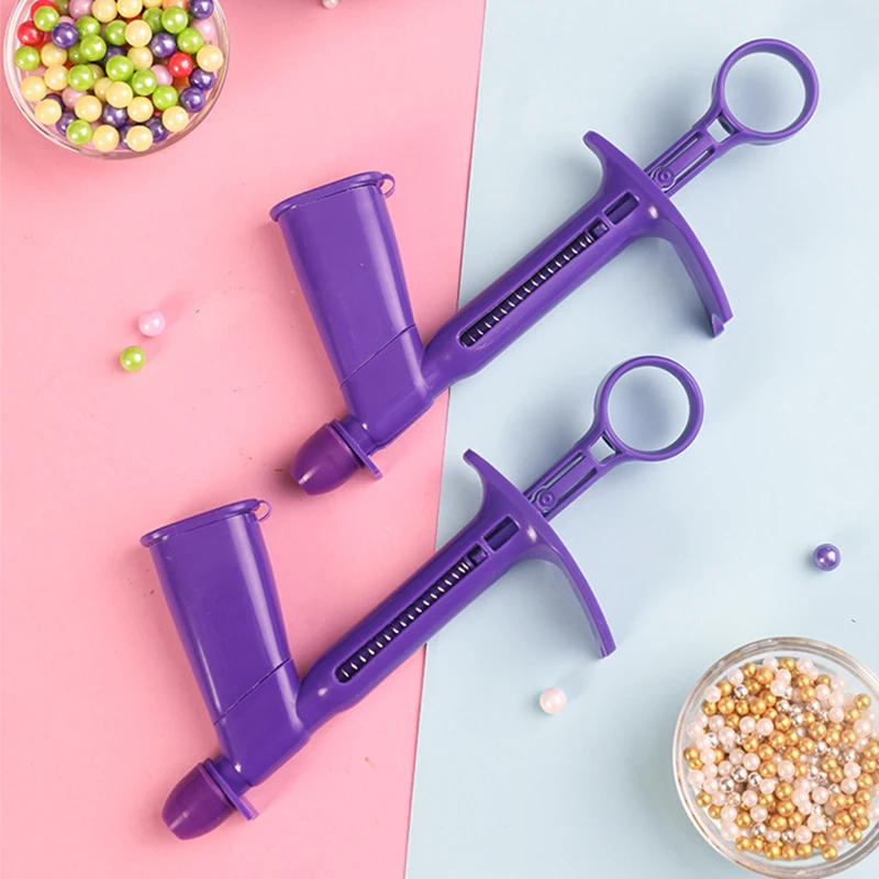 Description Picture 4 of item1SET DIY Plastic Pearl Applicator Fondant Cake Decorating Tool Pearl Ball Applicator Sugarcraft Cake Tools for Cake Decoration