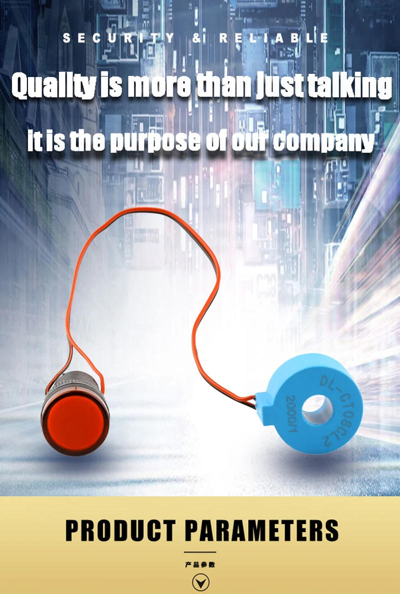 Description Picture 3 of itemLED Current Indicator Power Indicator 16mm Tapping Size Alarm Lights Mutual-Inductor Signal Indicator Line Monitoring led light