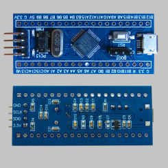 STM32F072 Core Board STM32F072CBT6 Smallest System New Product Cortex-M0 Development Board