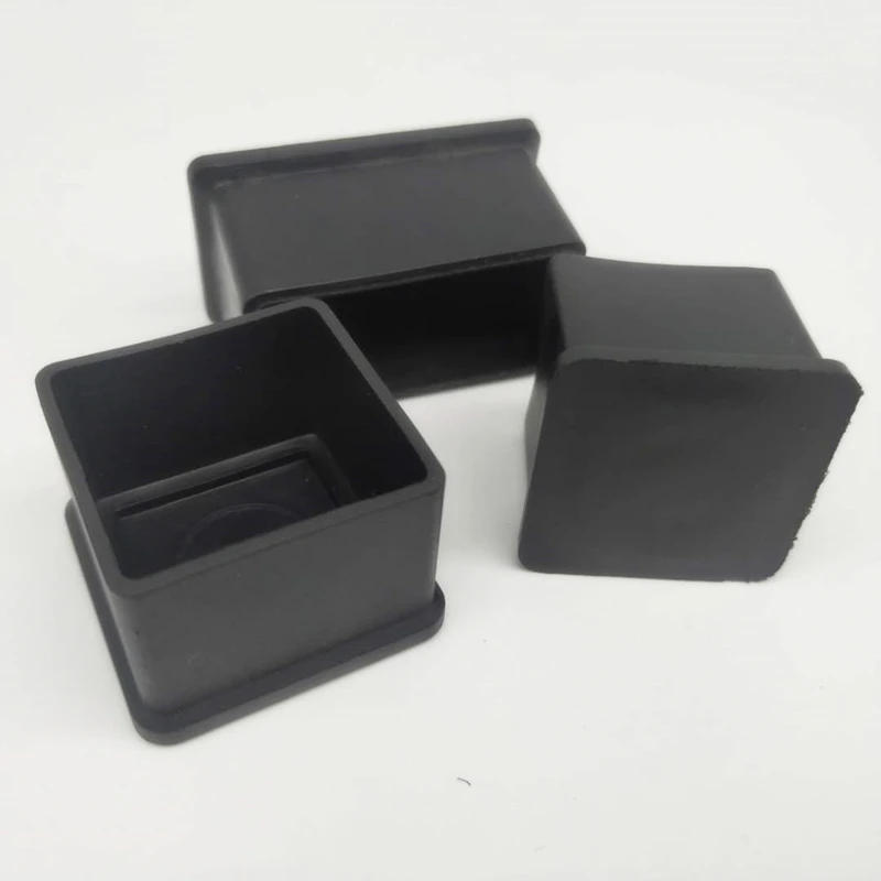 Description Picture 6 of item4Pcs PVC Rubber Chair Leg Table Feet Cover Floor Non-slip Protector Round Square Wearable Coffee Bar foot Furniture Component