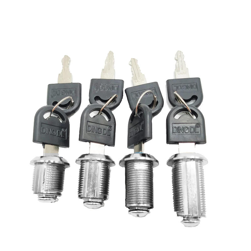 Description Picture 3 of item5Sets Security Lock Metal Cylinder Cabinet Locker Cam Lock With Keys Security Mailbox Lock Drawer 16MM/20MM/25MM/30MM