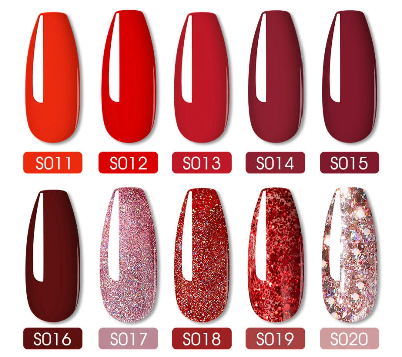 Description Picture 4 of itemROSALIND Nail Gel Soak Off Semi Permanent Nail Polish Base Top Coat Vernis Manicure For Long Lasting Nail Art Mini Bottle