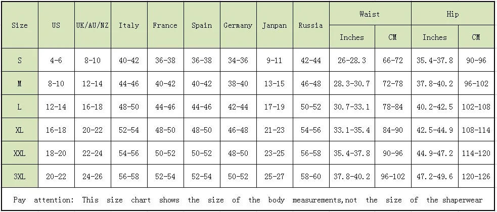 Description Picture 4 of itemWomen Bodyshaper Knee High Compression Girdle for Daily or Postpartum Use Slimming Sheath Flat Belly Plus Size S-6XL
