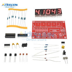 1Hz-50MHz LED Digital Crystal Oscillator Frequency Counter Tester Meter DIY Kits 5 Digital Resolution Frequency Meters